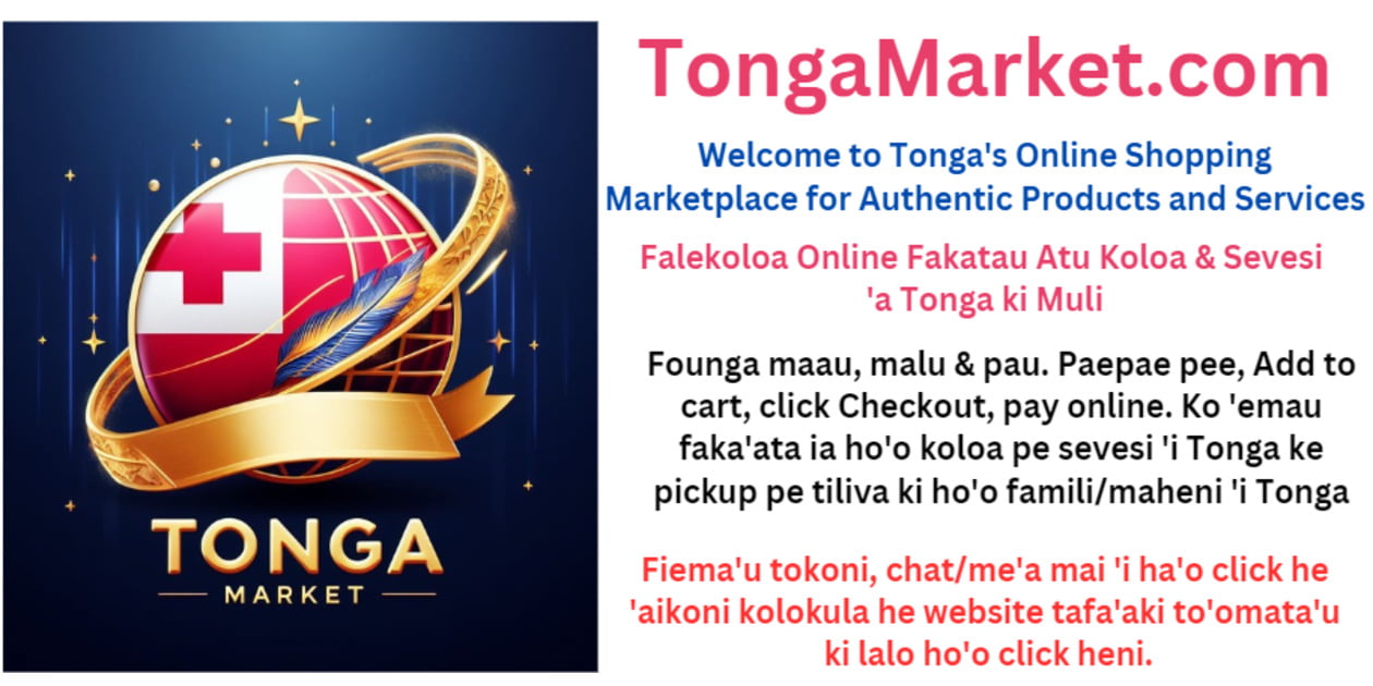 Hiki 'o Tonga Online Store