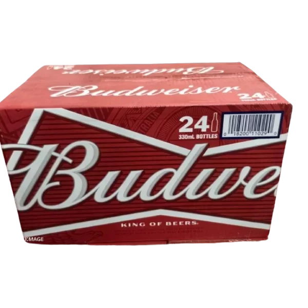 Budweiser Beer Puha Patiuaisa 24x330ml