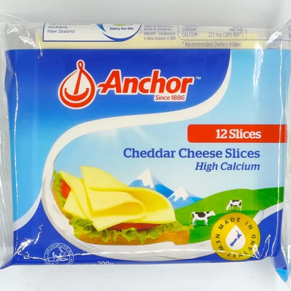 Sliced Cheese 12pc/pkt
