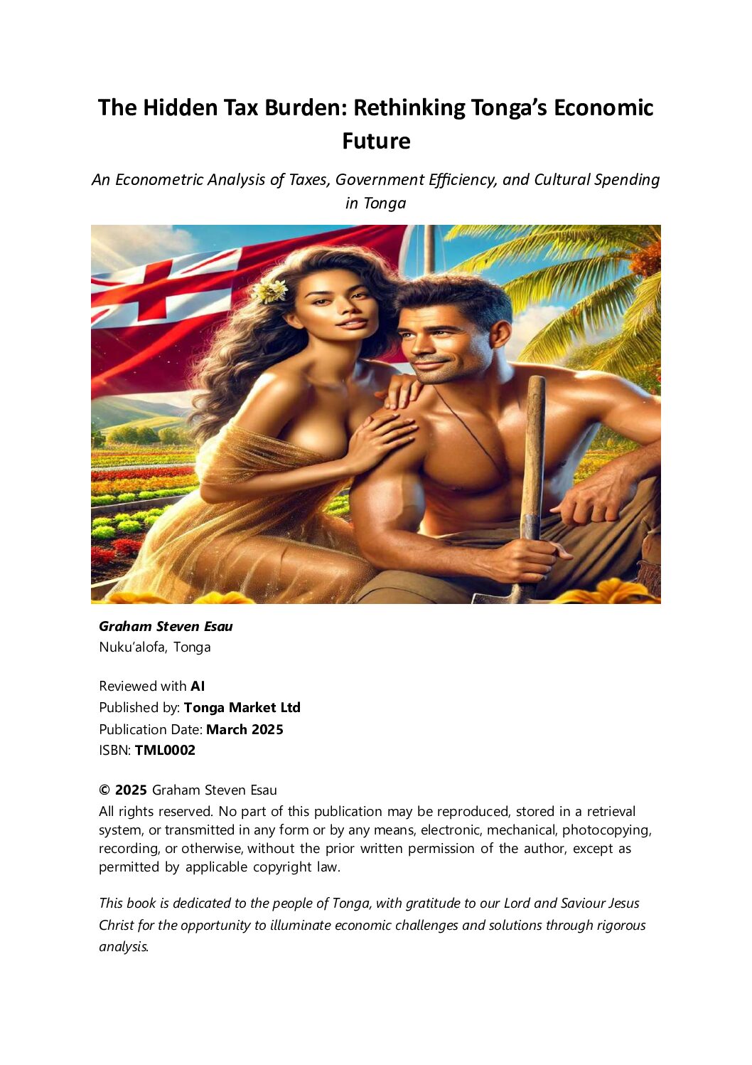 The Hidden-Tax Burden Rethinking Tonga’s Economic Future